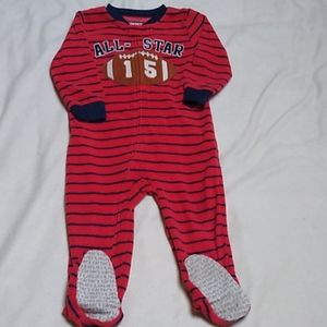 Carter's Fleece Footie Sleeper Boys Size 18 Months